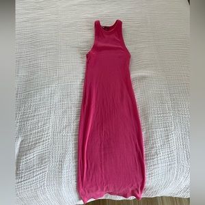 Zara midi dress pink